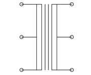 絶縁トランス結線図